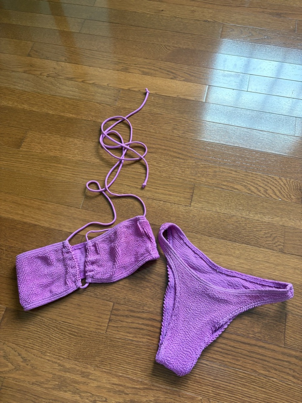 Bond eye purple bikini